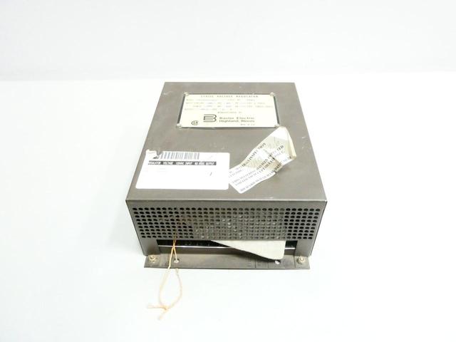 BASLER ELECTRIC SR4A2B01B3A STATIC VOLTAGE REGULATOR 120V-AC 62-1/2V-DC