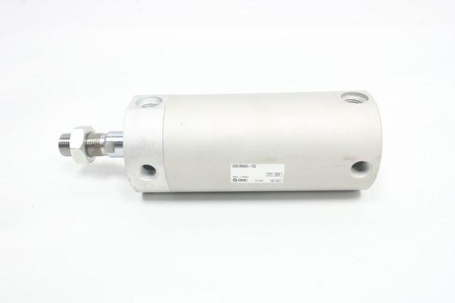 SMC CDG1BN63-75Z DOUBLE ACTING PNEUMATIC CYLINDER 63MM 75MM 1MPA