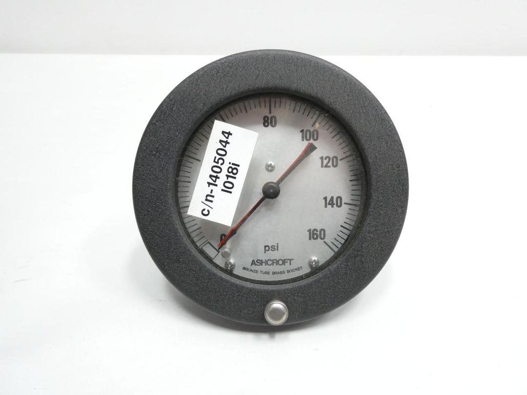 ASHCROFT 45-1339-A-02B-160# PRESSURE GAUGE 0-160PSI