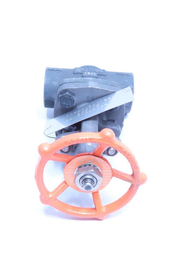 SMITH 0800 UKOOU 100 MANUAL 800 STEEL BUTT WELD 1IN WEDGE GATE VALVE