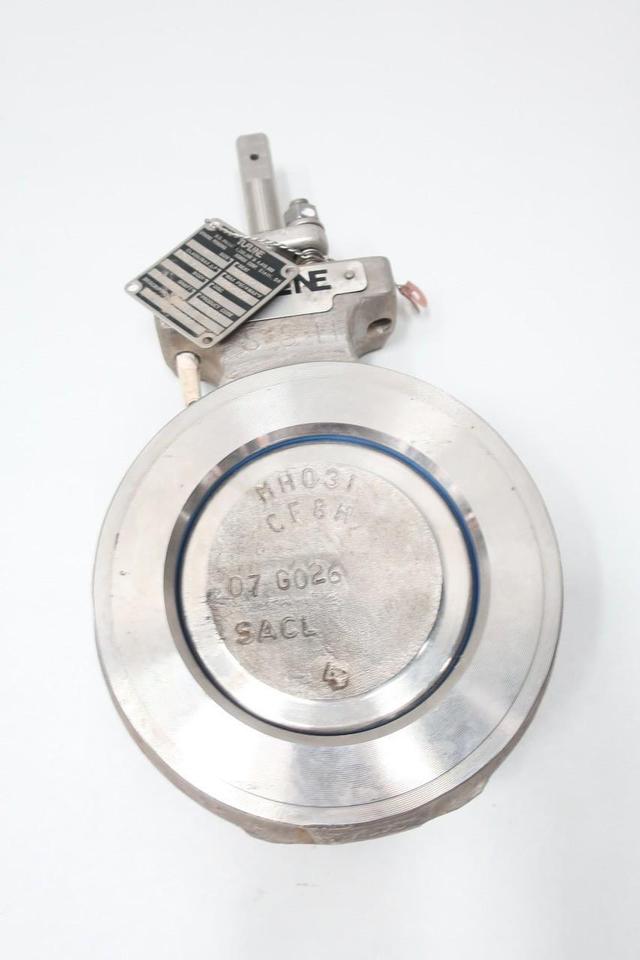 TUFLINE 801 ST2 STAINLESS WAFER BUTTERFLY VALVE 4IN 150