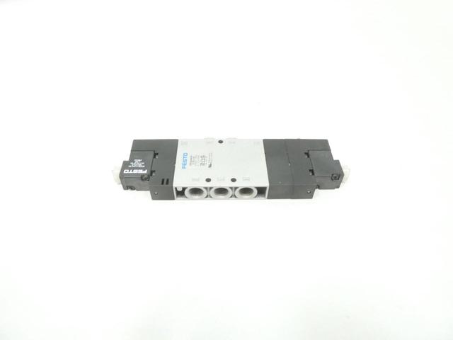 FESTO CPE18-M1H-5/3G-1/4 PNEUMATIC SOLENOID VALVE 24V-DC 10BAR 1/2IN NPT