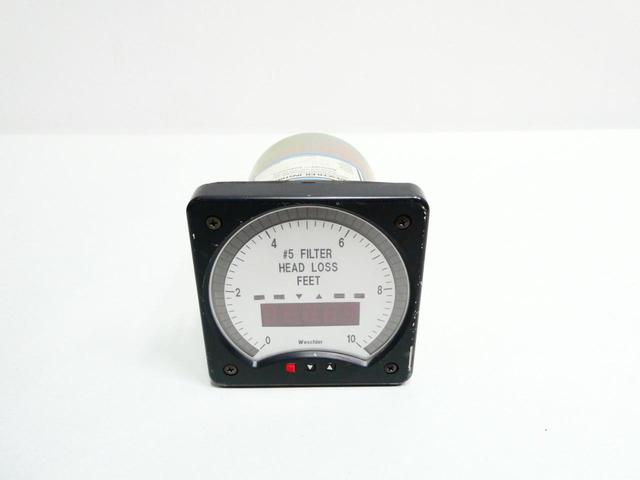 WESCHLER INSTRUMENTS 4BR4PPAK1AAXTXT #5 FILTER HEAD LOSS FEET