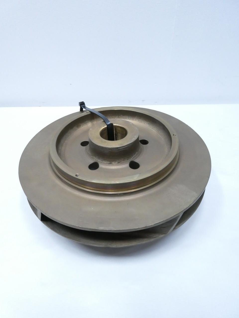 5 VANE 15IN BRONZE PUMP IMPELLER