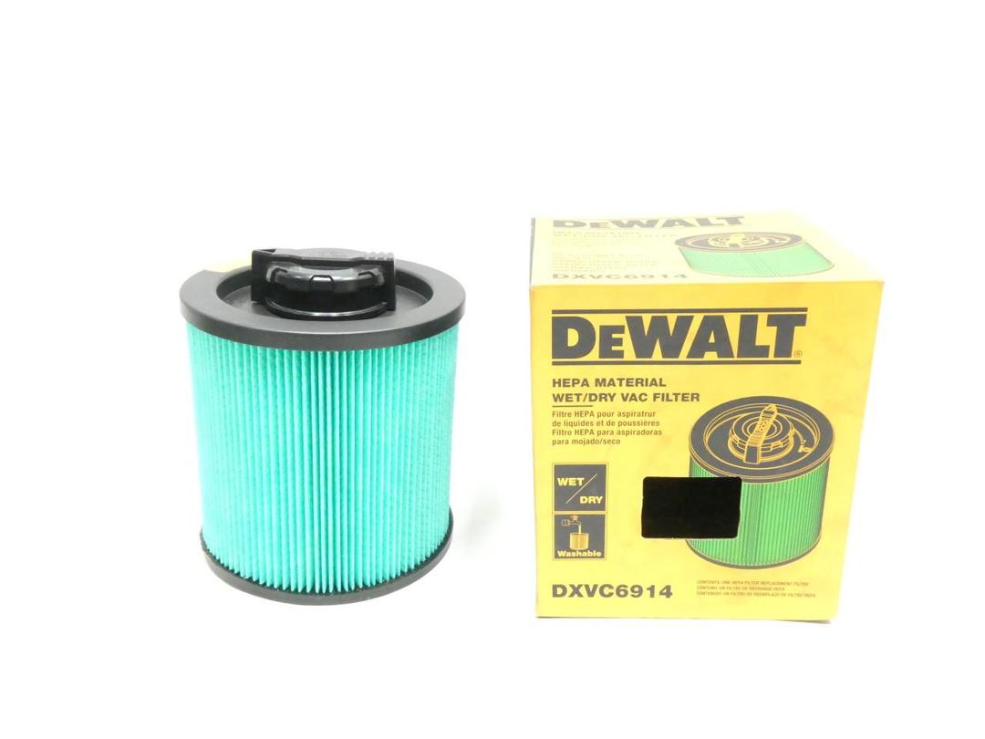 DEWALT DXVC6914 HEPA HIGH EFFICIENCY CARTRIDGE FILTER 6-16 GAL