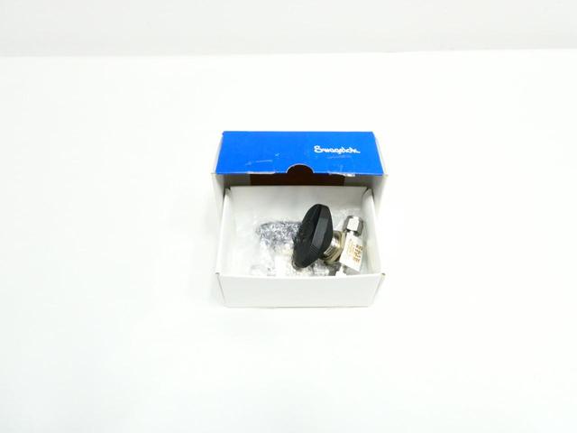 BOX OF 2 SWAGELOK SS-43GS4-K MANUAL STAINLESS BALL VALVE 1/4IN TUBE