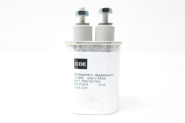 CORNELL DUBILIER SCRN247R-F CAPACITOR 0.5UF