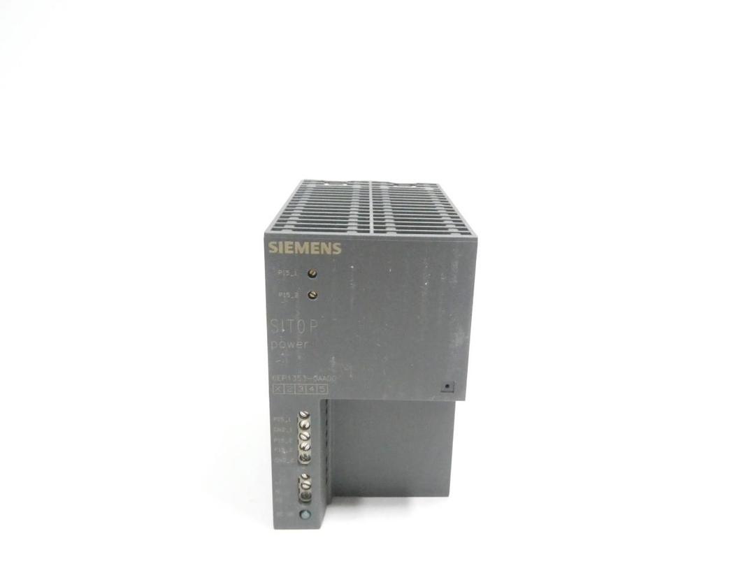 SIEMENS 6EP1353-0AA00 AC TO DC POWER SUPPLY 120/230V-AC 3.5A AMP 15V-DC