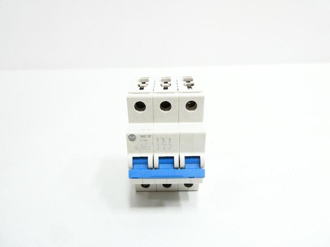 ALLEN BRADLEY 1492-SPM3C020 CIRCUIT BREAKER 3P 2A AMP 440V-AC