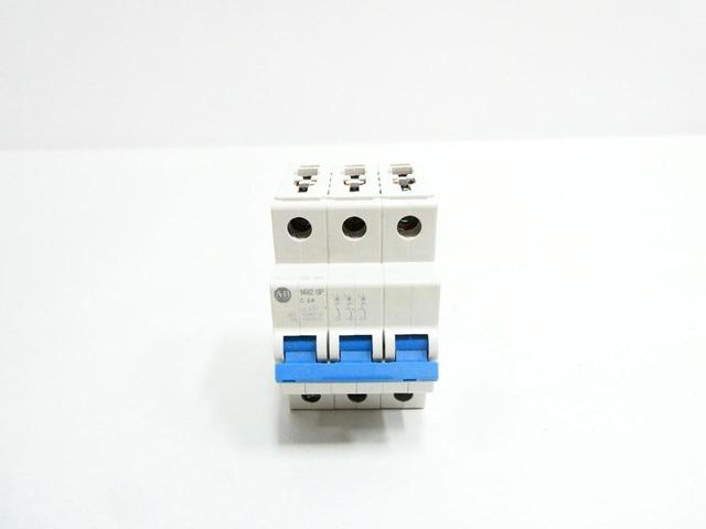 ALLEN BRADLEY 1492-SPM3C020 CIRCUIT BREAKER 3P 2A AMP 440V-AC