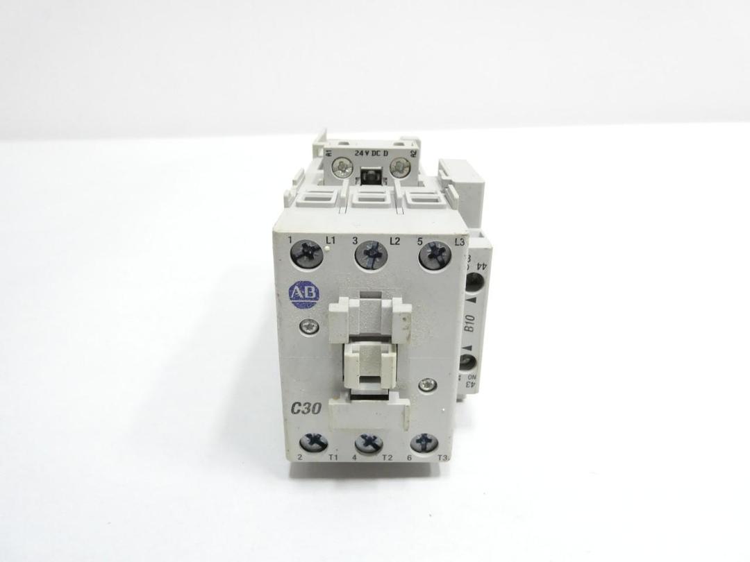 ALLEN BRADLEY 100-C30DZJ00 AC CONTACTOR 24V-DC 55A AMP 20HP