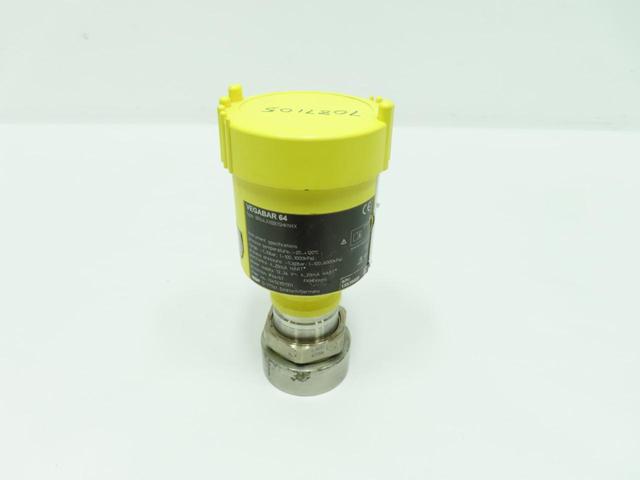 VEGA BR64.XXBB1SHKNXX VEGABAR 64 PRESSURE TRANSMITTER 1-60BAR 12-36V-DC