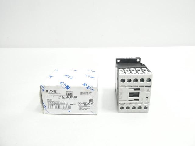 EATON DILM12-01 DC CONTACTOR 24V-DC