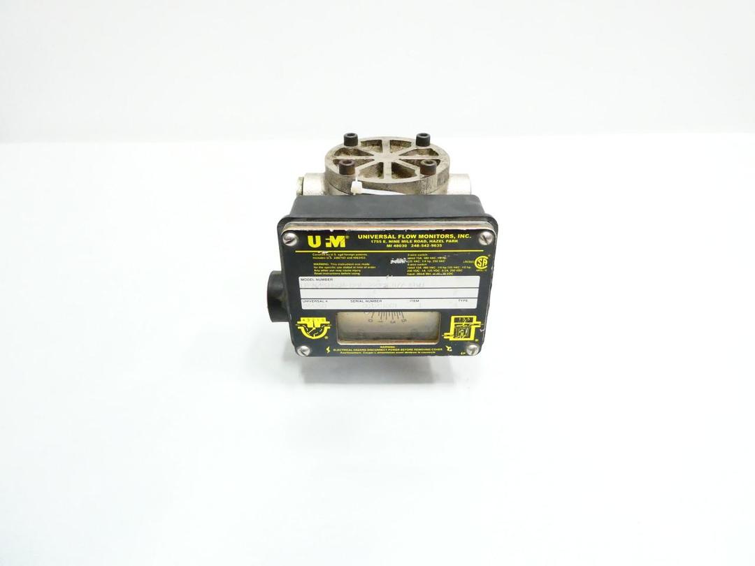 UNIVERSAL FLOW MONITORS LP-NZMSB5GM-12TL-220CS.877-A1WU FLOW METER 0-5GPM