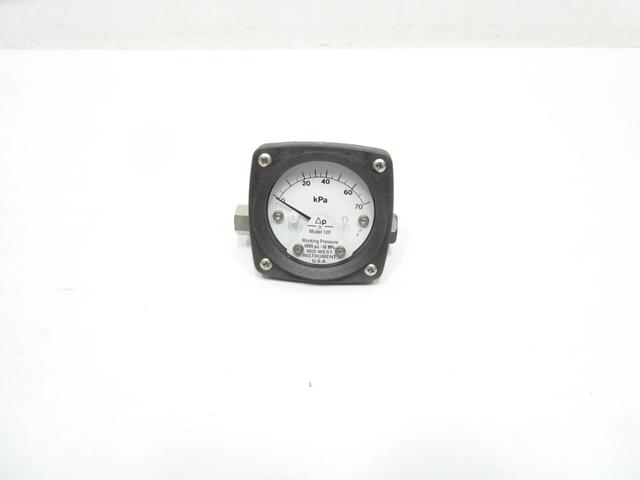 MID-WEST 120AA-00-OO PRESSURE GAUGE 3IN 1/4IN NPT 0-70KPA