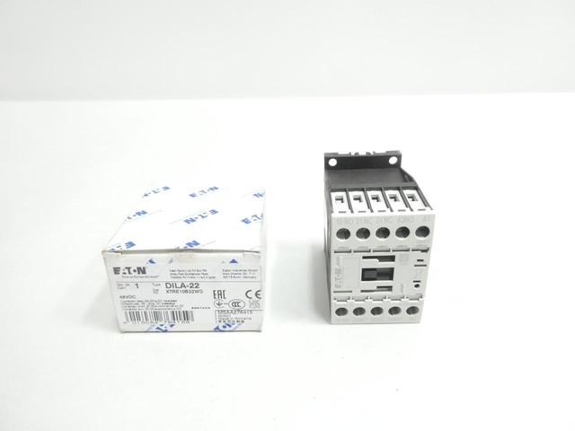EATON XTRE10B22WD DILA-22 CONTACTOR RELAY 48V-DC