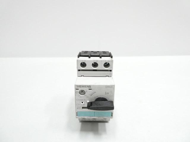 SIEMENS 3RV1021-1JA10 MANUAL STARTER 7-10A AMP 7.5HP