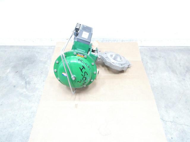 FISHER 8580 2052 SIZE 2 3610J PNEUMATIC STAINLESS LUGGED CONTROL VALVE 6IN 150