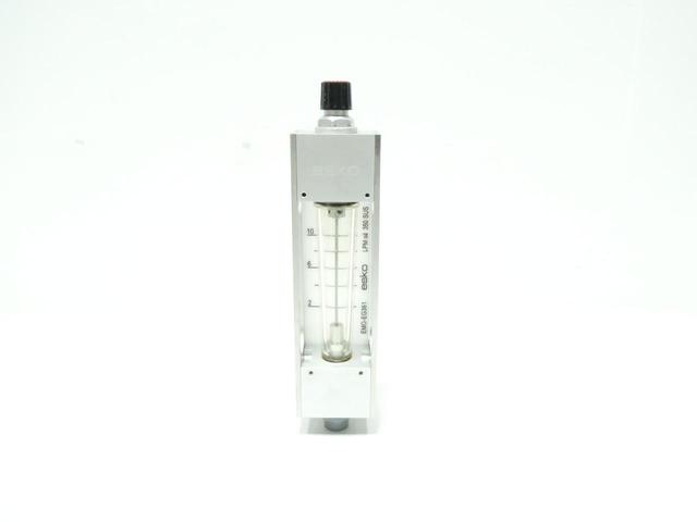 ESKO EMO-EG361 VARIABLE AREA FLOW METER 350LPM 1/2IN NPT