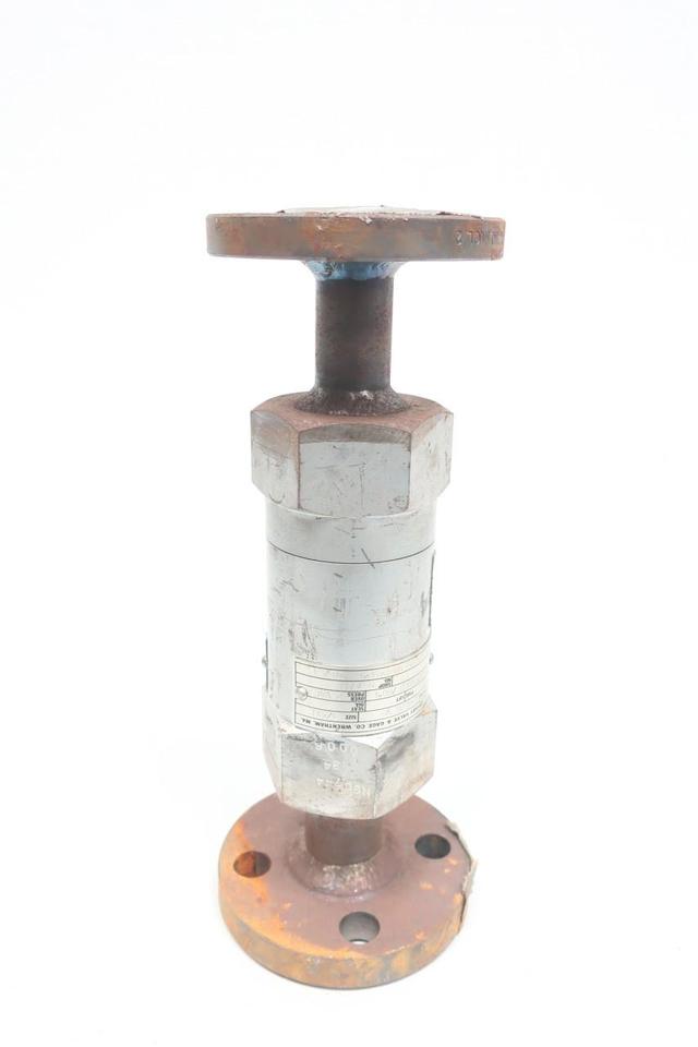 CROSBY VALVE & GAGE 1-9536VR FLANGED RELIEF VALVE 62CFM 0.2PSI 3/4IN