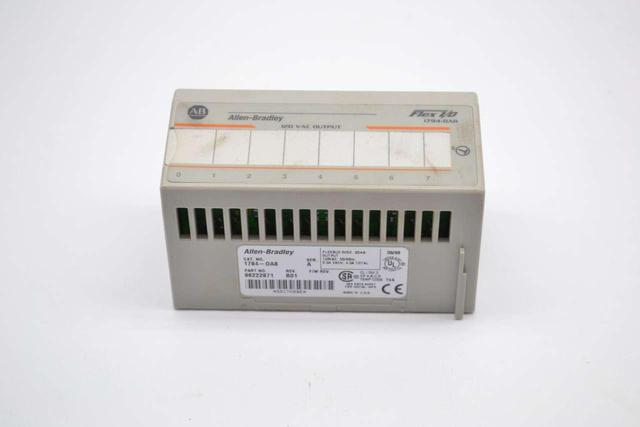 ALLEN BRADLEY 1794-OA8 FLEX I/O 120V-AC OUTPUT MODULE SER A