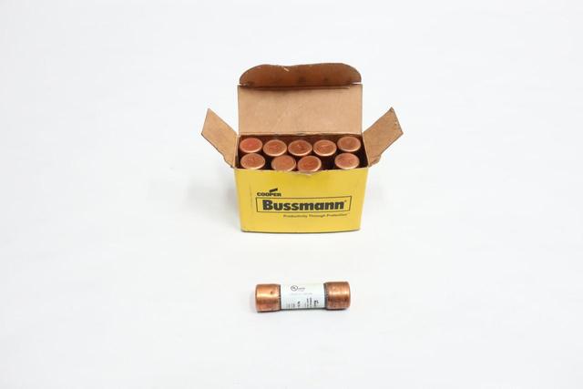 BOX OF 10 COOPER BUSSMANN NON-15 FUSE 15A 250V