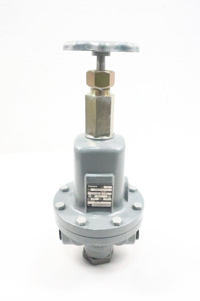 FISHER MR95HD STEEL PRESSURE REGULATOR VALVE 25-75PSI 1IN NPT