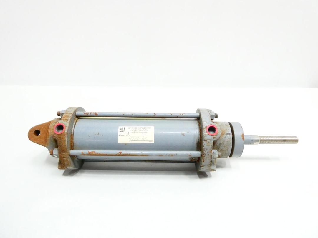 UNITED CONVEYOR UCC 4401-61 DOUBLE ACTING PNEUMATIC CYLINDER 3IN 6.38IN