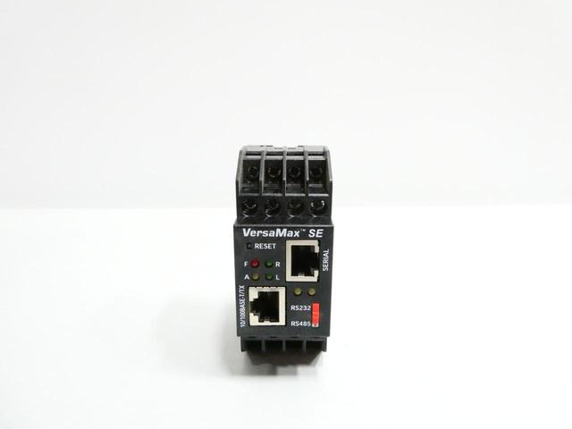 GE FANUC IC200SET001-BB VERSAMAX SE SERIAL TO ETHERNET ADAPTER