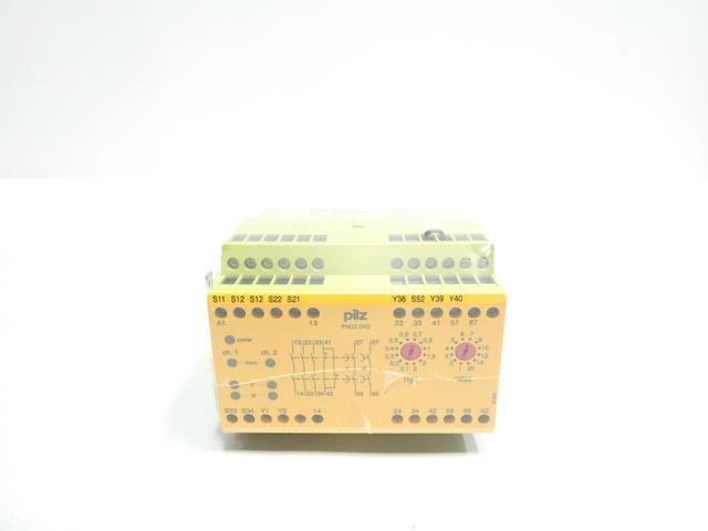 PILZ PNOZ 2VQ 3N/O 1N/C 2N/O T SAFETY RELAY 24V-DC