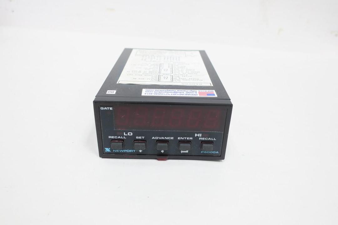 NEWPORT P6000A PROCESS METER TIMER/COUNTER