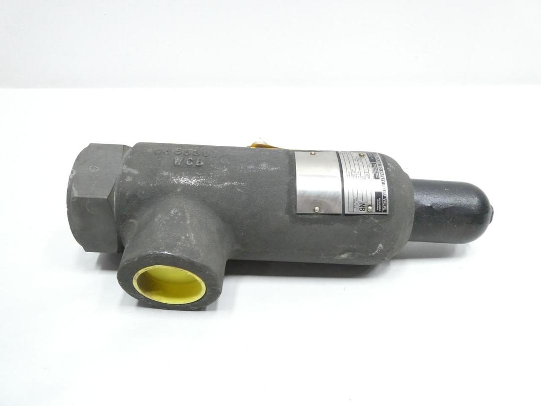 CONSOLIDATED DRESSER 1970C-2 STEEL THREADED RELIEF VALVE 1" X 1-1/2" NPT 140PSI