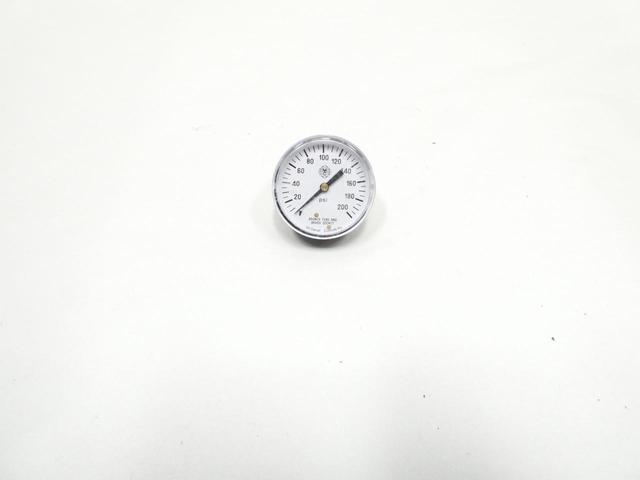 MCDANIEL CONTROLS J8FL PRESSURE GAUGE 2-1/2IN 1/4IN 0-200PSI NPT