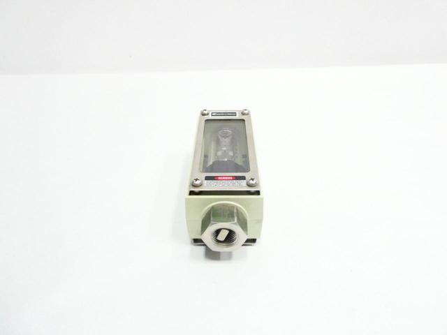 WALLACE & TIERNAN WNT005510A02206XXL VARIABLE AREA FLOW METER 0-2.4GPM 1/2IN NPT