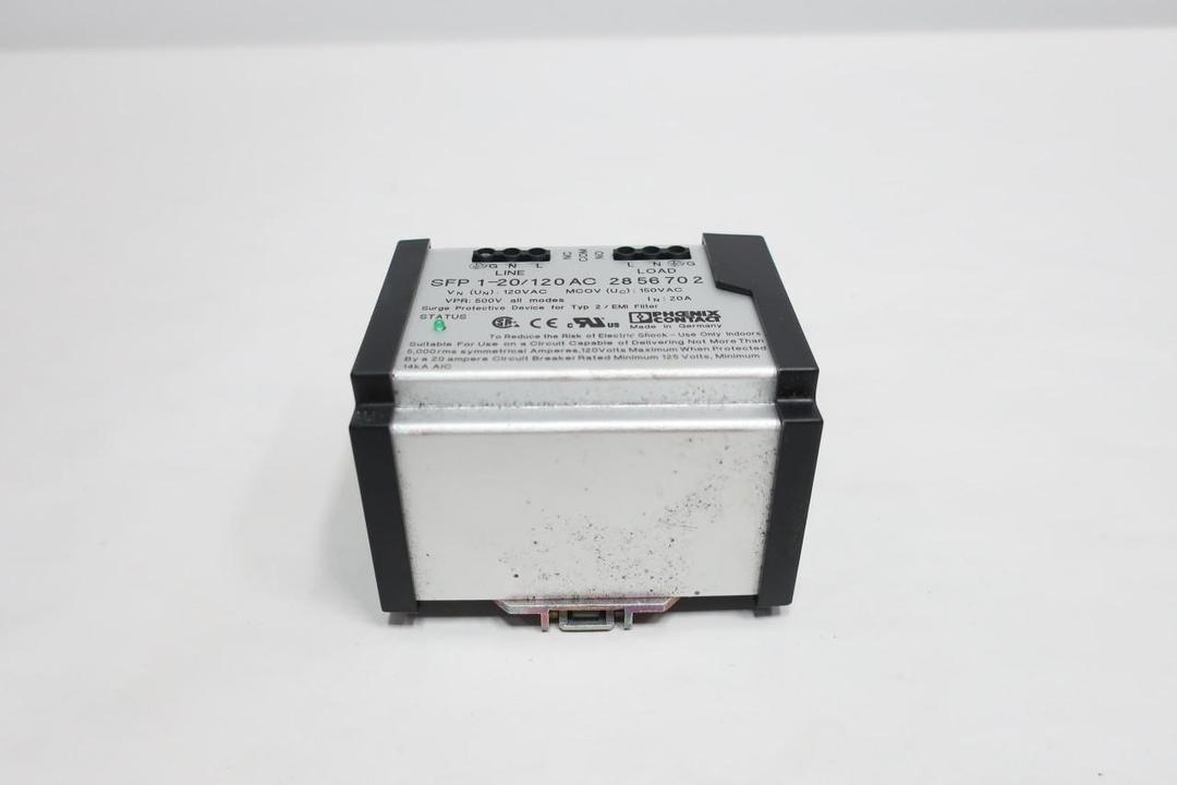 PHOENIX CONTACT SFP 1-20/120AC 2856702 SURGE PROTECTION DEVICE