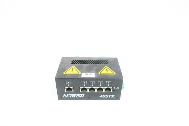 N-TRON 405TX 4 PORT INDUSTRIAL ETHERNET SWITCH 10-30V-DC