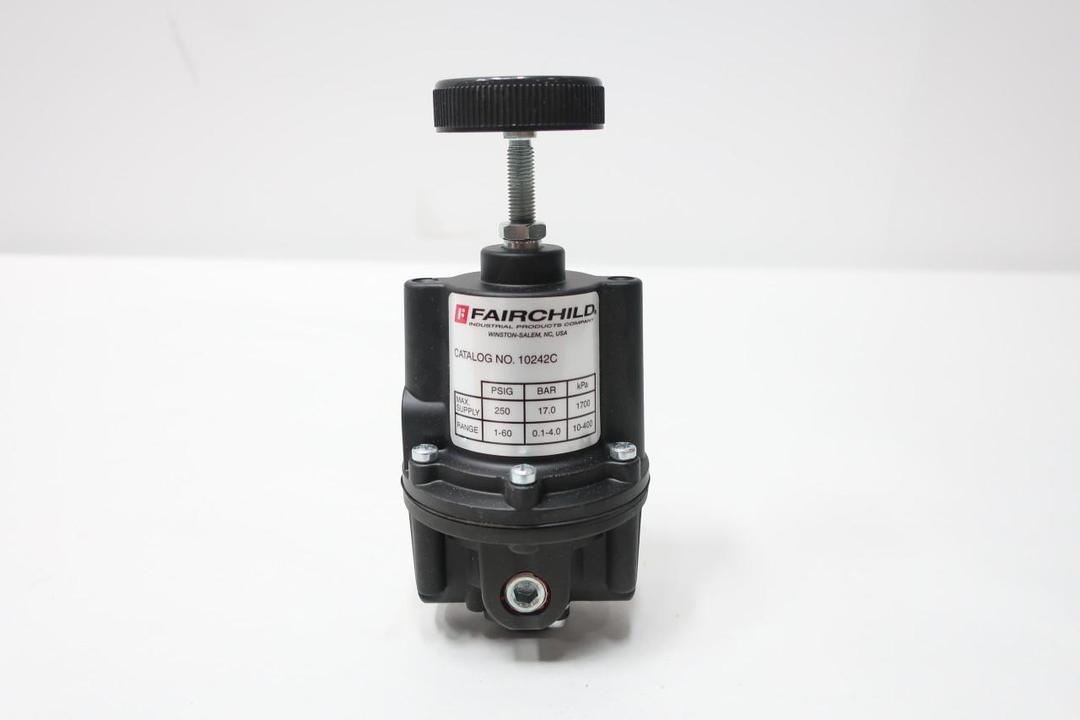 FAIRCHILD 10242C PNEUMATIC REGULATOR 250PSI 1-60PSI 1/4IN NPT