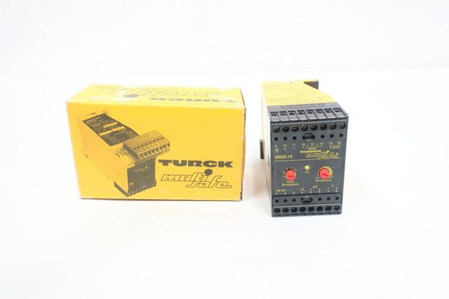 TURCK MS25-10 MULTISAFE ROTATIONAL SPEED MONITOR 115V-AC