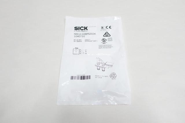 SICK IME12-02BPSZCOK PROXIMITY SENSOR 10-30V-DC
