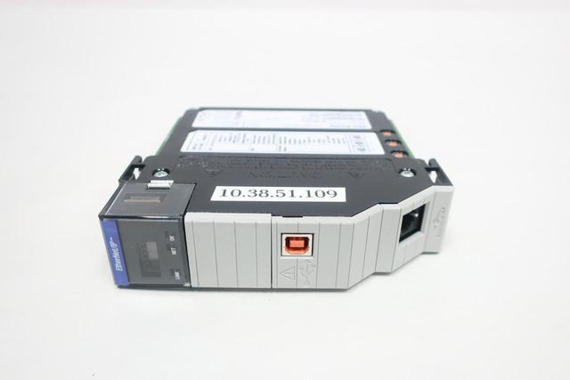 ALLEN BRADLEY 1756-EN2T CONTROLLOGIX HI-CAP ETHERNET/IP MODULE SER D