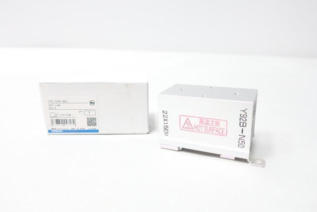 OMRON Y92B-N50 SOLID STATE RELAY HEAT SINK