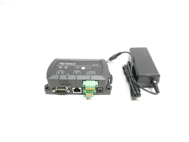 KEYENCE SR-LR1 ETHERNET COMMUNICATION MODULE UNIT