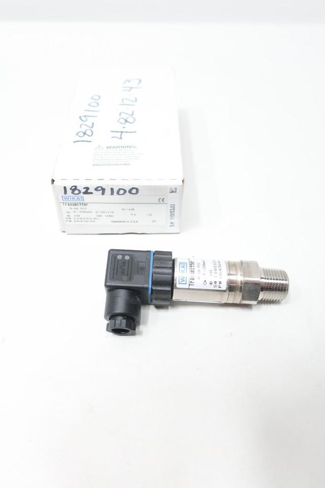 WIKA 8643644 PRESSURE TRANSMITTER 0-60PSI 10-30V-DC