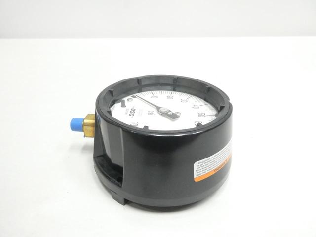 AMETEK 1980 100 PRESSURE GAUGE 4-1/2IN 0-100PSI 1/4IN NPT