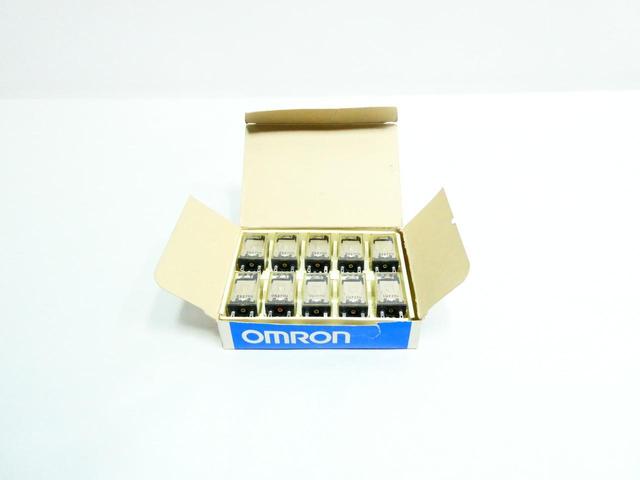 BOX OF 10 OMRON MY4N PLUG-IN RELAY 12V-DC