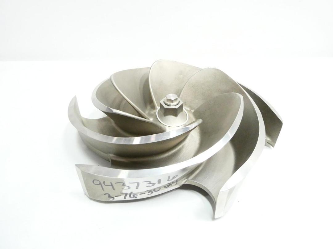 SUMMIT 96X101F-316SS 2196 XLO 8X10-15G STAINLESS 6-VANE IMPELLER FOR GOULDS 3196