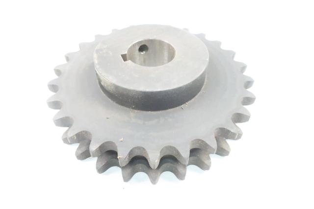 TSUBAKI HD100B26F DOUBLE ROLLER CHAIN SPROCKET 2-7/16IN 26T