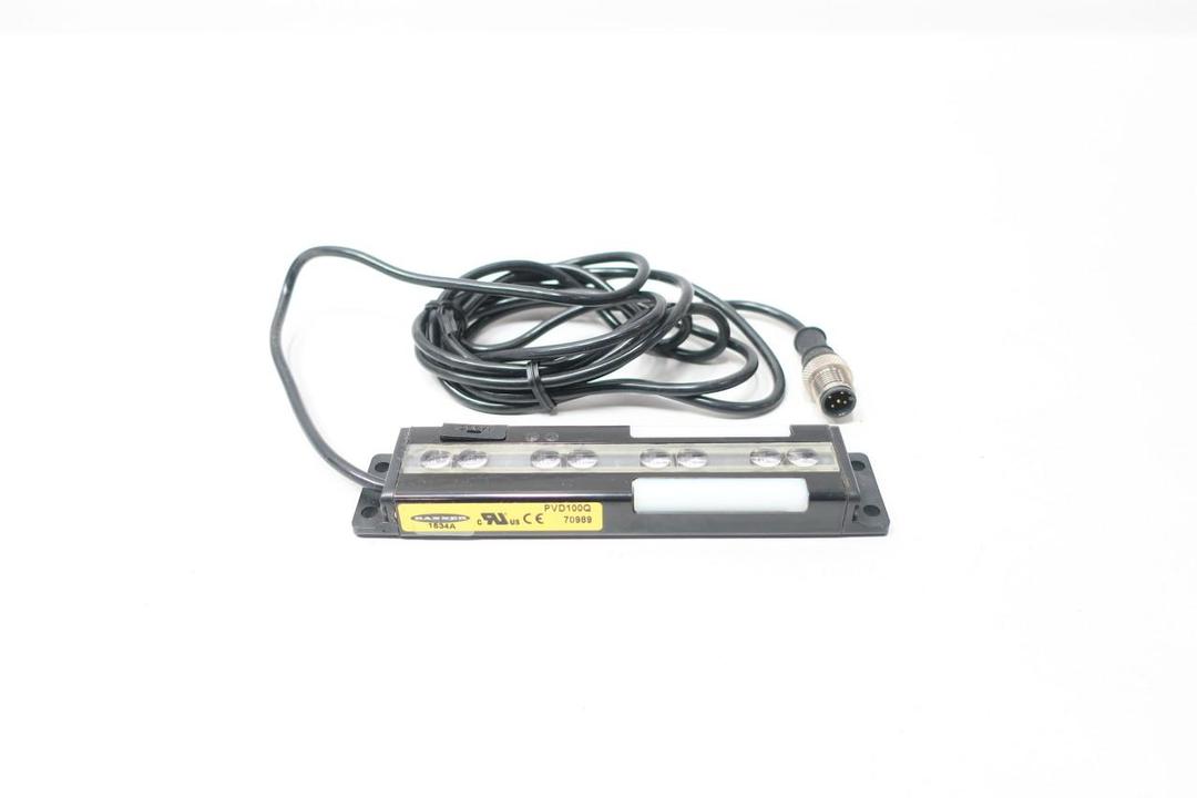 BANNER PVD100Q 70989 VERIFICATION ARRAY SENSOR 12-30V-DC