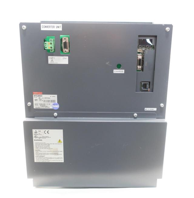 MITSUBISHI MR-J3-CR55K4 SERVO AMPLIFIER 380-480V-AC 538-678V-DC 3PH 55KW