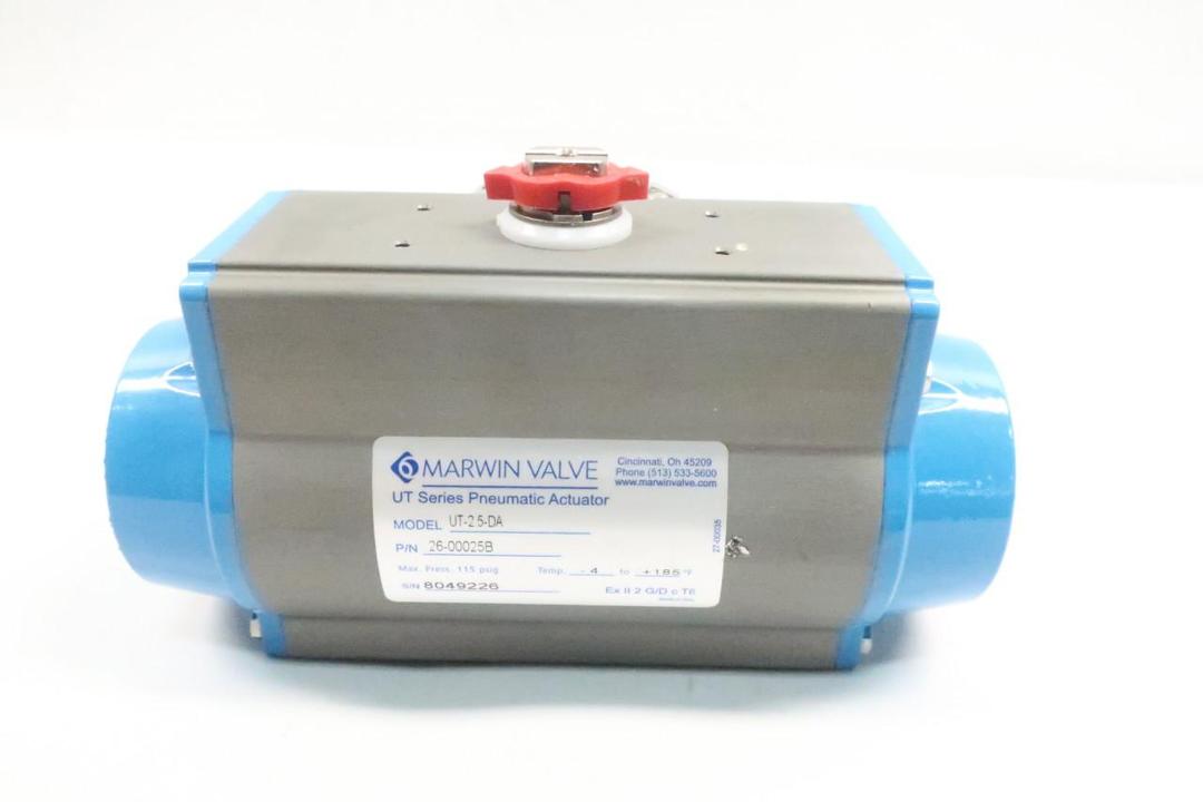 MARWIN UT-2.5-DA 26-00025B PNEUMATIC VALVE ACTUATOR 115PSI